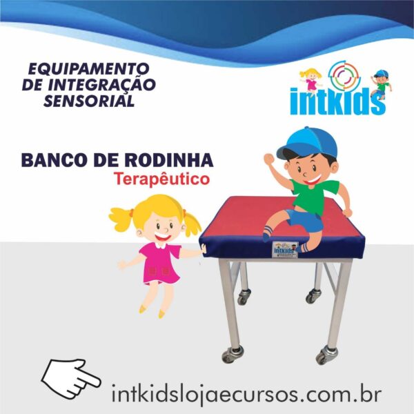 banco de rodinha terapeutico