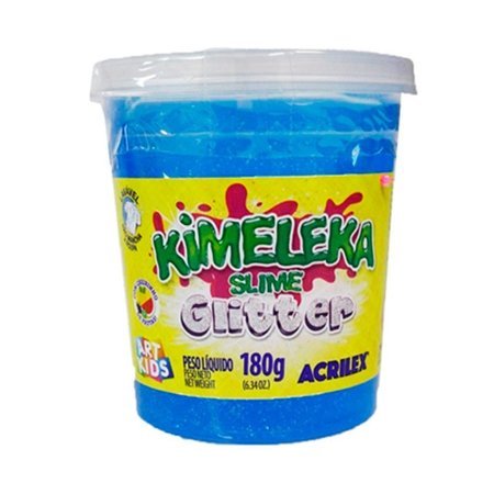 Luluca - Luíza - Slime com 3 cores de cola glitter, será