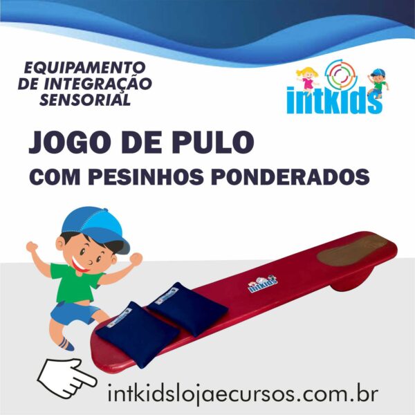 jogo de pulo com pesinhos ponderados