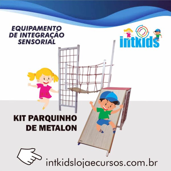 kit parquinho de metalon